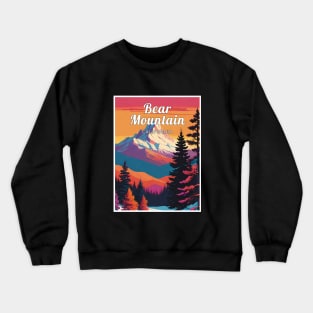 Bear Mountain ski california usa Crewneck Sweatshirt